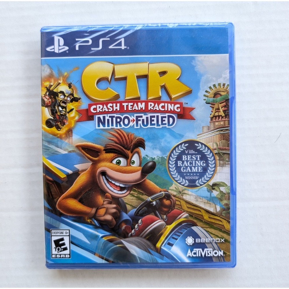Crash Team Racing Nitro Fueled PS4 SEALED Sony PlayStation 4 CTR